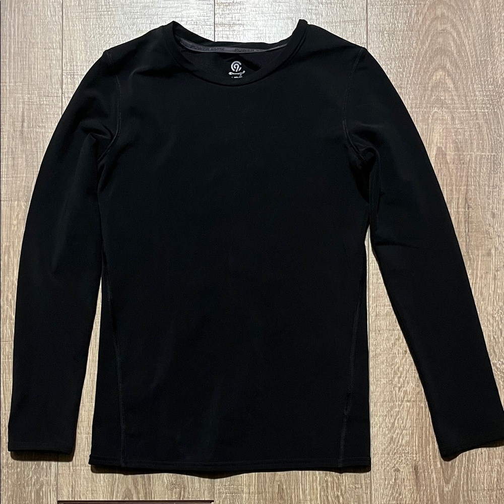 Champion Kid’s Black Performance Athletic Shirt Size L 10/12